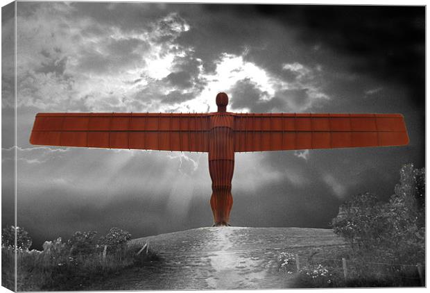 Angel of the North Canvas Print by Ivan Kovacs