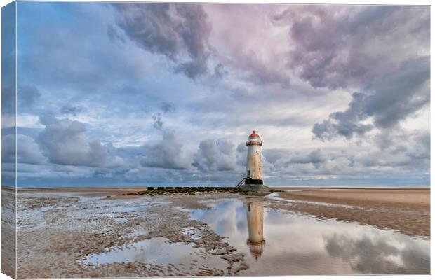 Talacre Canvas Print by Charlotte Moon