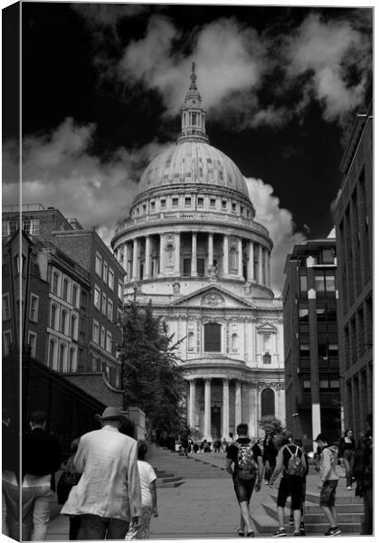 St Pauls Canvas Print by Charlotte Moon