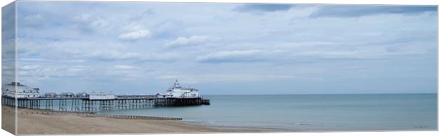  Eastbourne Pier Canvas Print by Charlotte Moon