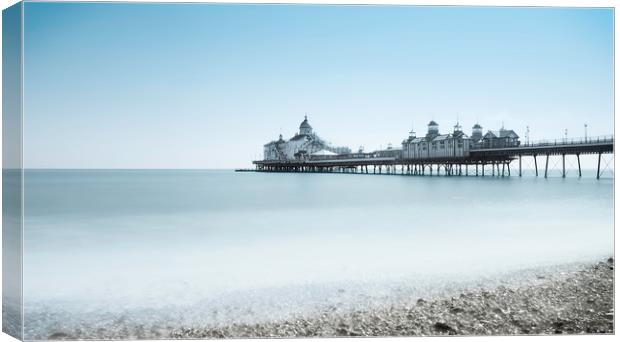 Eastbourne Pier Canvas Print by Charlotte Moon
