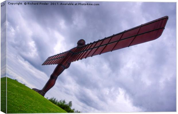 Angel of the North Canvas Print by Richard Pinder