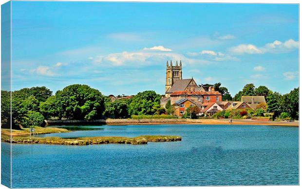 St Marys church Canvas Print by Dave Fry