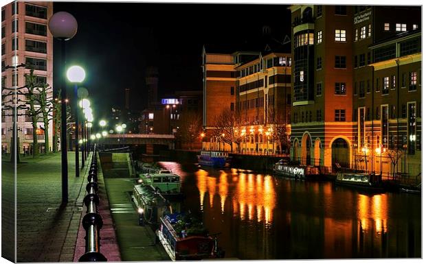  Floating Harbour, Temple Meads Canvas Print by Dean Merry