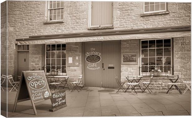  The Granary cafe Canvas Print by Dean Merry