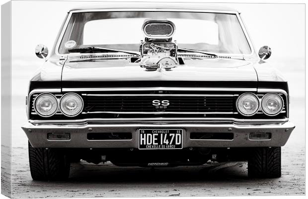 Chevrolet SS 396 1966 Canvas Print by Dean Merry
