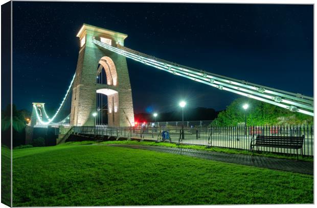 Clifton Suspension Bridge, Bristol Canvas Print by Dean Merry