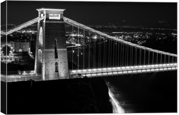 Clifton Suspension Bridge, Bristol Canvas Print by Dean Merry