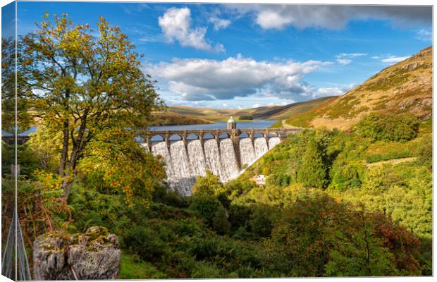 Craig Goch, Elan Valley Canvas Print by Dean Merry