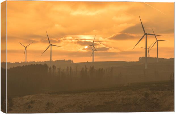 Green energy  Canvas Print by Dean Merry