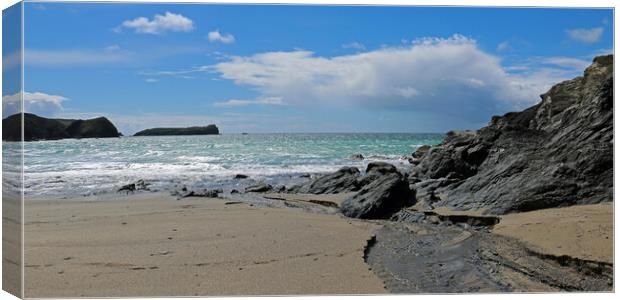 Pollurian Beach Canvas Print by Michael Hopes