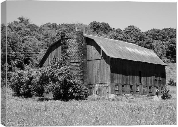 This Old Barn Canvas Print by Howard Tenke