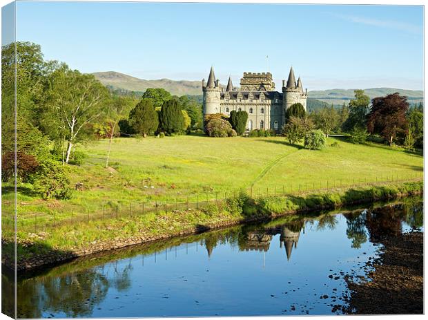 Inveraray Castle Canvas Print by Stephen Taylor