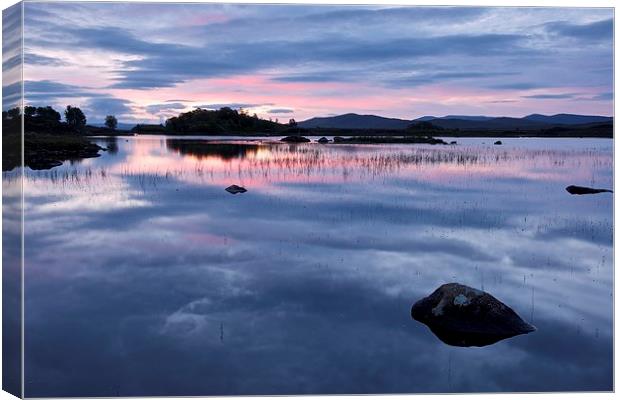  Loch Ba Sunrise Canvas Print by Stephen Taylor