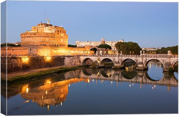 Castel Sant'Angelo Canvas Print by Stephen Taylor