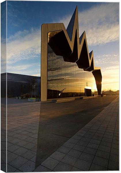 Glasgow Riverside Museum Canvas Print by Stephen Taylor