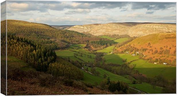 Horse Shoe North Wales Canvas Print by Stephen Taylor