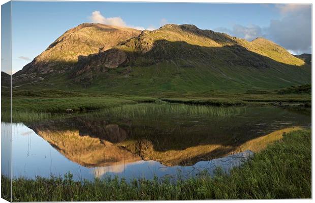 The back of the Buachaille Canvas Print by Stephen Taylor