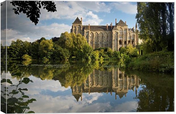  Solesmes Abbey Canvas Print by Stephen Taylor