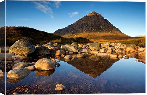 The coupall river glencoe Canvas Print by Stephen Taylor