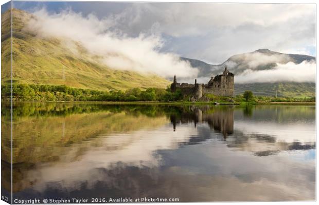 Loch Awesome Canvas Print by Stephen Taylor