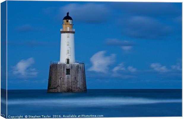 Rattray Head Lighthouse Canvas Print by Stephen Taylor