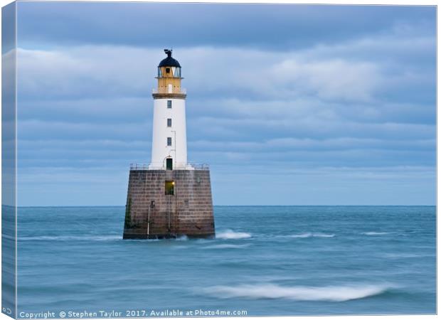 Rattray Head Lighthouse 5x4 Canvas Print by Stephen Taylor