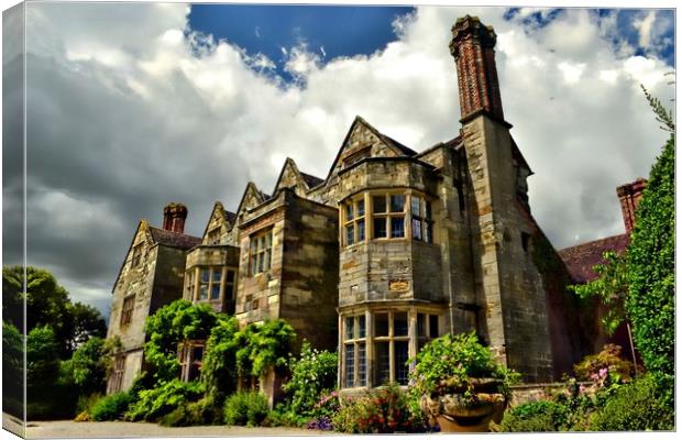  Benthall Hall Shropshire Canvas Print by Andy Smith