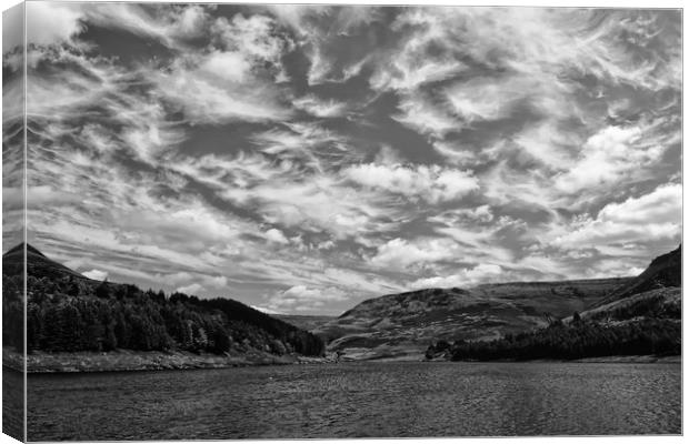Cloudy Skies Canvas Print by Andy Smith
