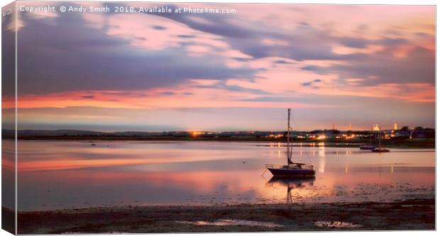 Serenity of Ravenglass Canvas Print by Andy Smith