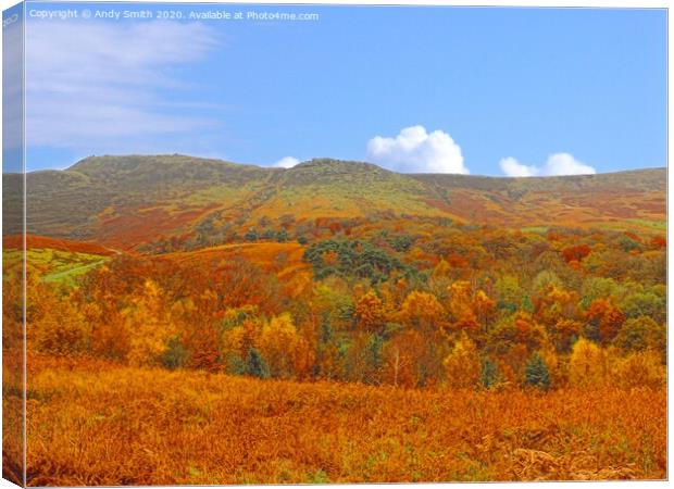 Breathtaking Autumn Views Canvas Print by Andy Smith