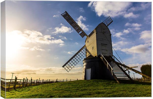 Wrawby Postmill Canvas Print by Gregory Culley