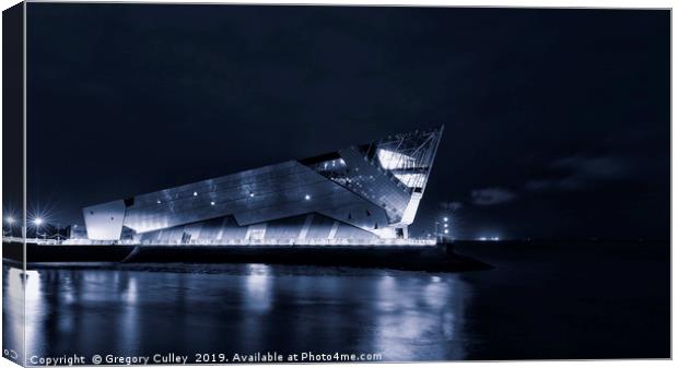 The Deep in Hull Canvas Print by Gregory Culley