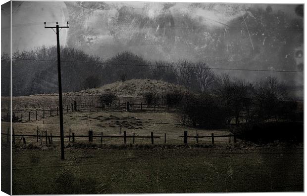 The Burial Mound Canvas Print by Annie Page