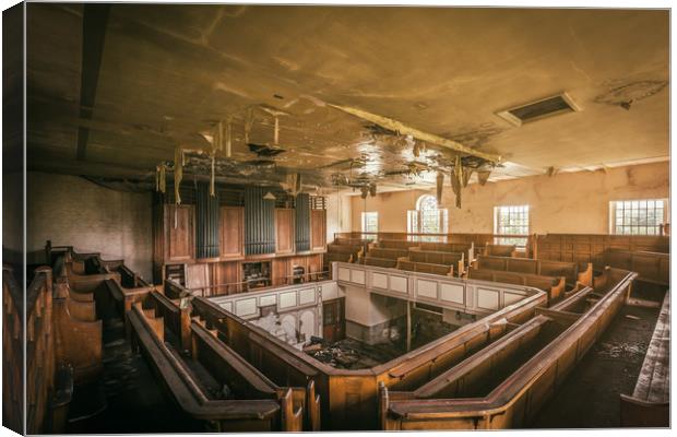 Forgotten Chapel Canvas Print by Alan Duggan