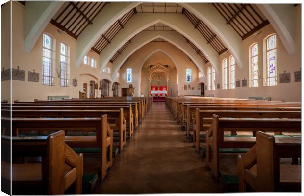 St Wulstans Church, Fleetwood Canvas Print by Alan Duggan