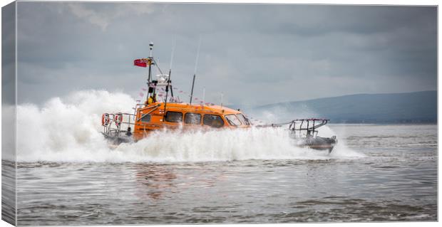 RNLI Lifeboat Canvas Print by Alan Duggan