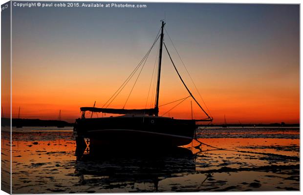  Cornish shimper. Canvas Print by paul cobb