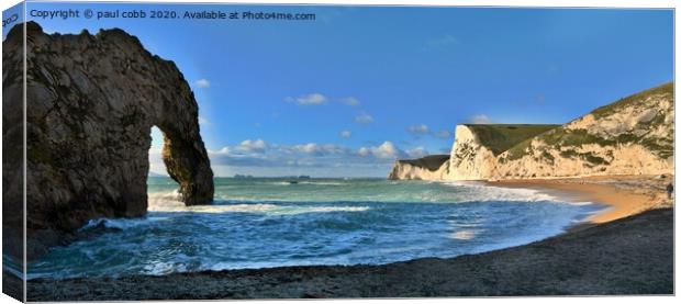 View from the door. Canvas Print by paul cobb