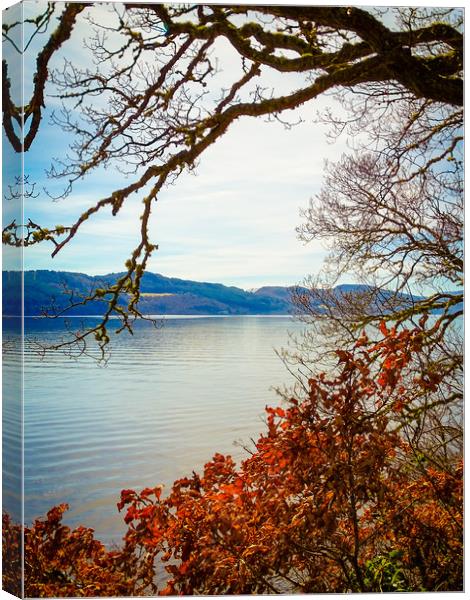 Loch Ness Canvas Print by Ellie Rose