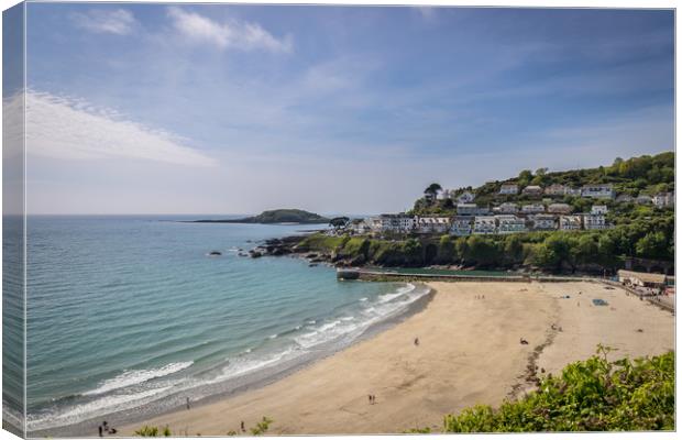 Looe , Cornwall Canvas Print by Dave Rowlatt