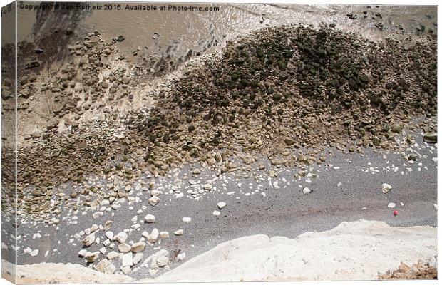  Beachy Head, Sussex Canvas Print by Jan Hofheiz