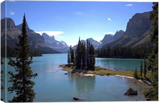  Spirit Island Canvas Print by Peter Ready