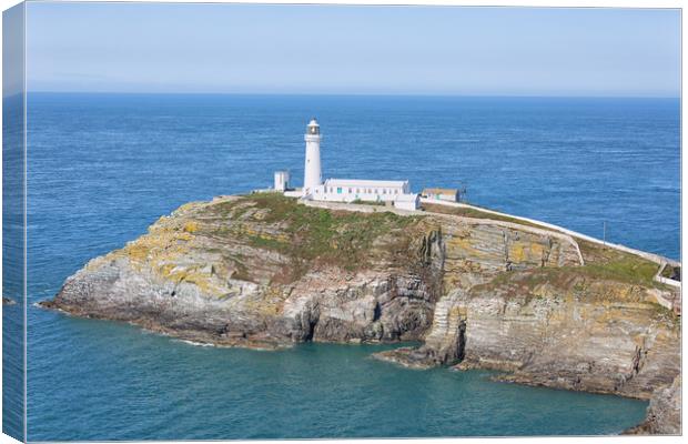 South Stack.  Canvas Print by Mark Godden