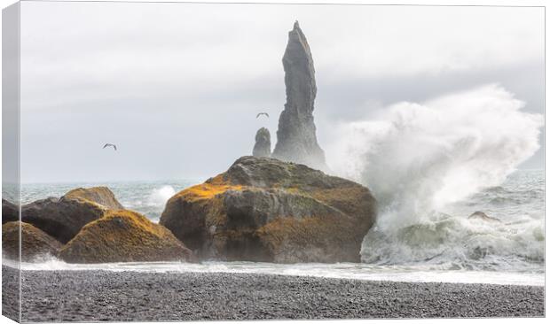 Vik trolls Canvas Print by Mark Godden