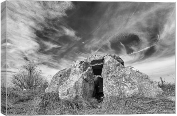 The 'Hell Stone' Canvas Print by Mark Godden