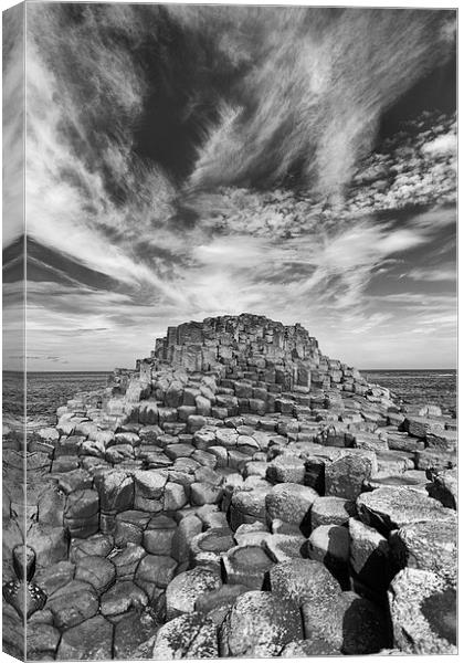  The Giant's Causeway Canvas Print by Mark Godden