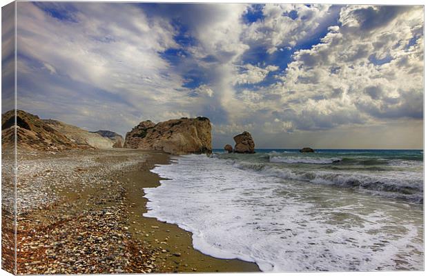 Aphrodite's Rock  Canvas Print by Mark Godden