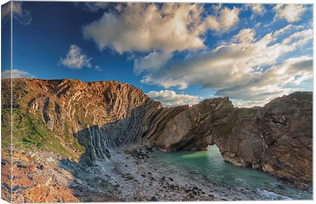 Stair Hole Canvas Print by Mark Godden