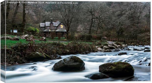  House At Watersmeet Canvas Print by Rich Wiltshire